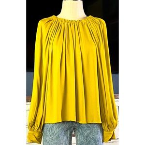Ulla Johnson Yellow Blouse